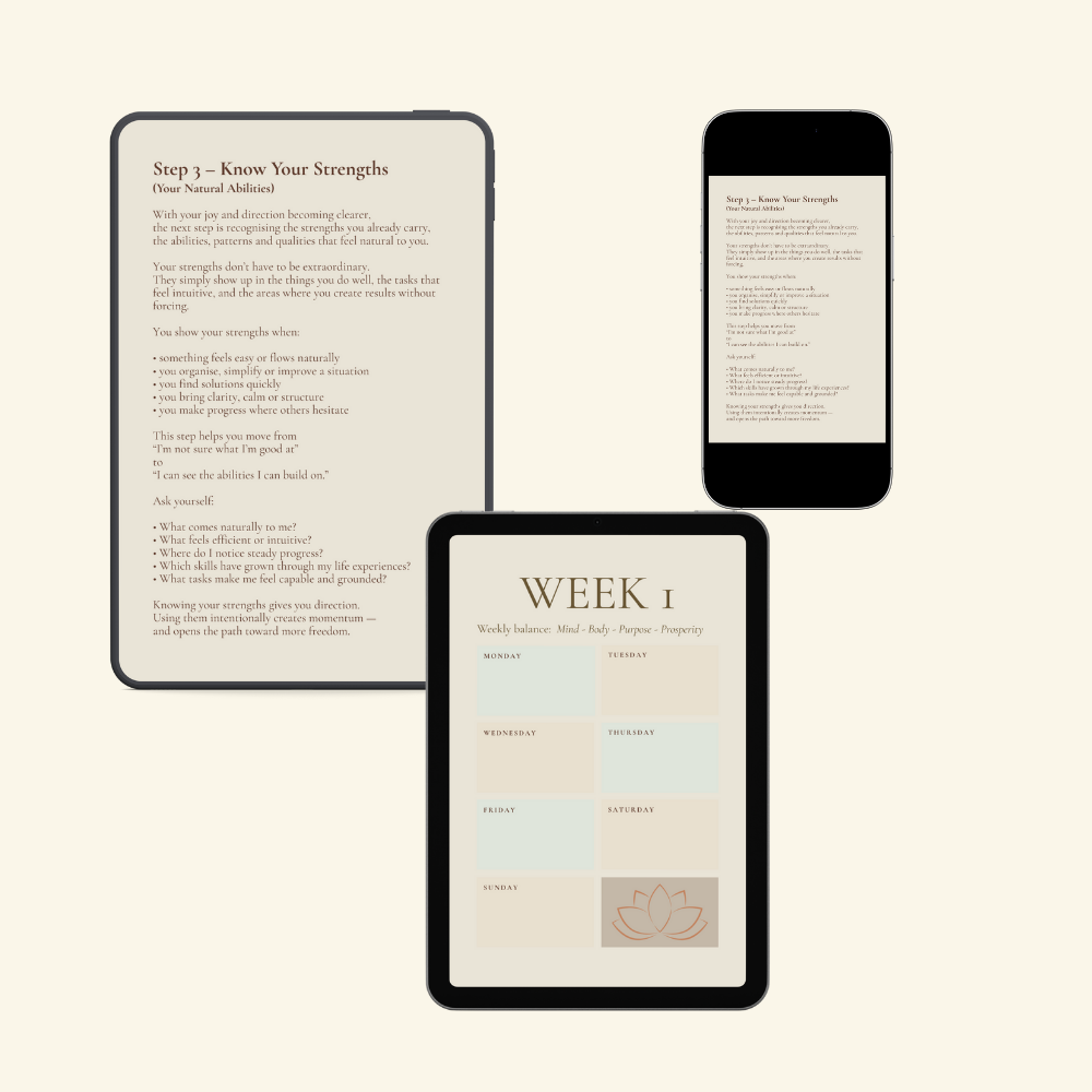 The Gentle Shift — Complete Guide, Planner & Reflection Journal