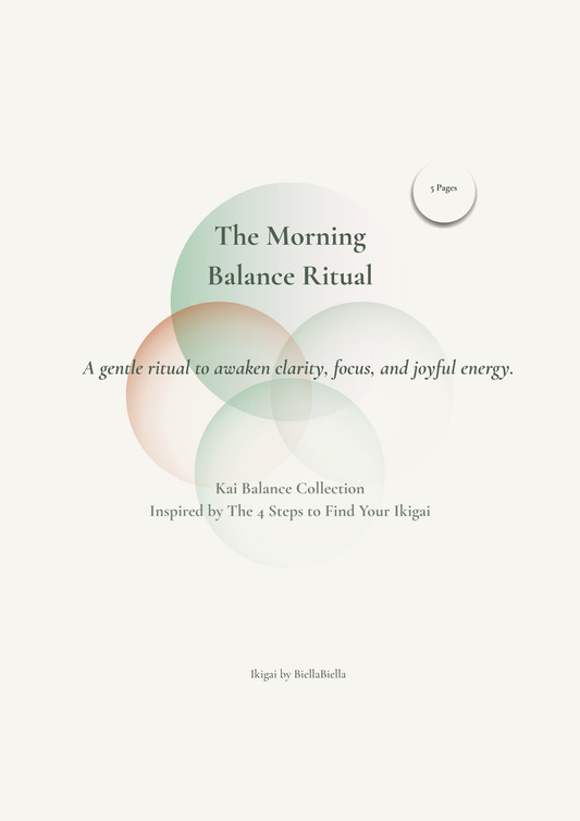 The Morning Balance Ritual – A gentle start to your day
