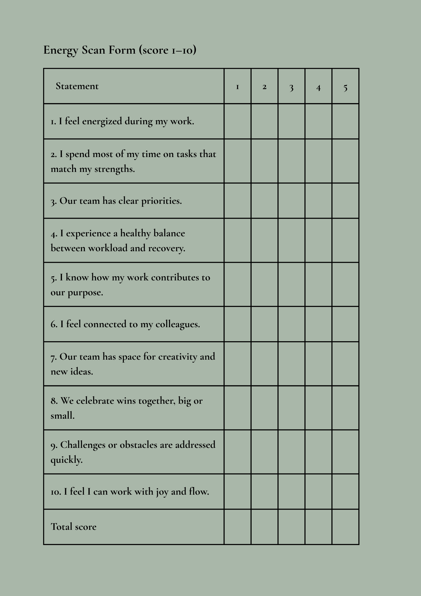 Ikigai Team Energy Audit | Boost Focus, Flow & Energy in 30 Minutes