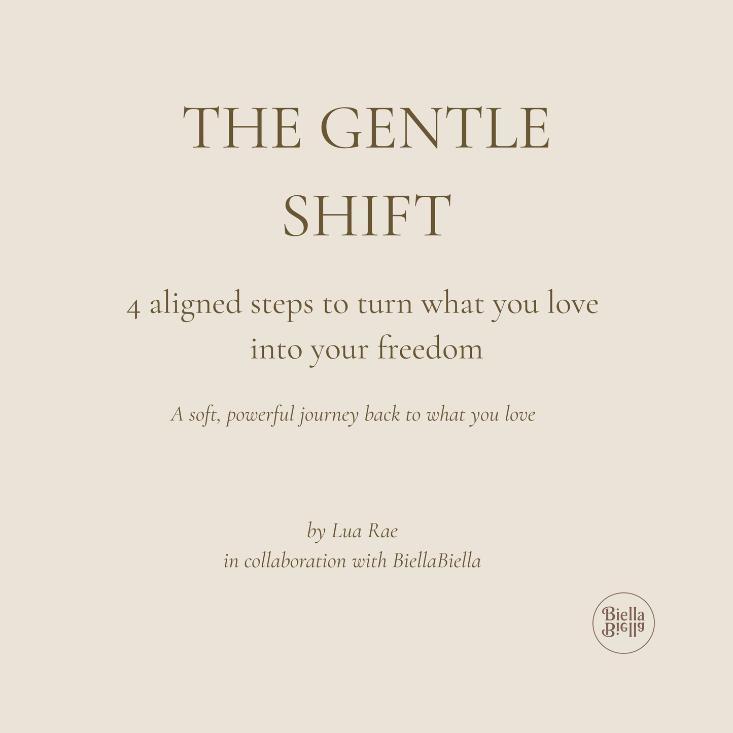 The Gentle Shift — Complete Guide, Planner & Reflection Journal