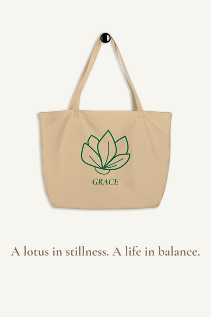 GRACE — The Lotus Tote Bag of Stillness | Kai Balance – For You