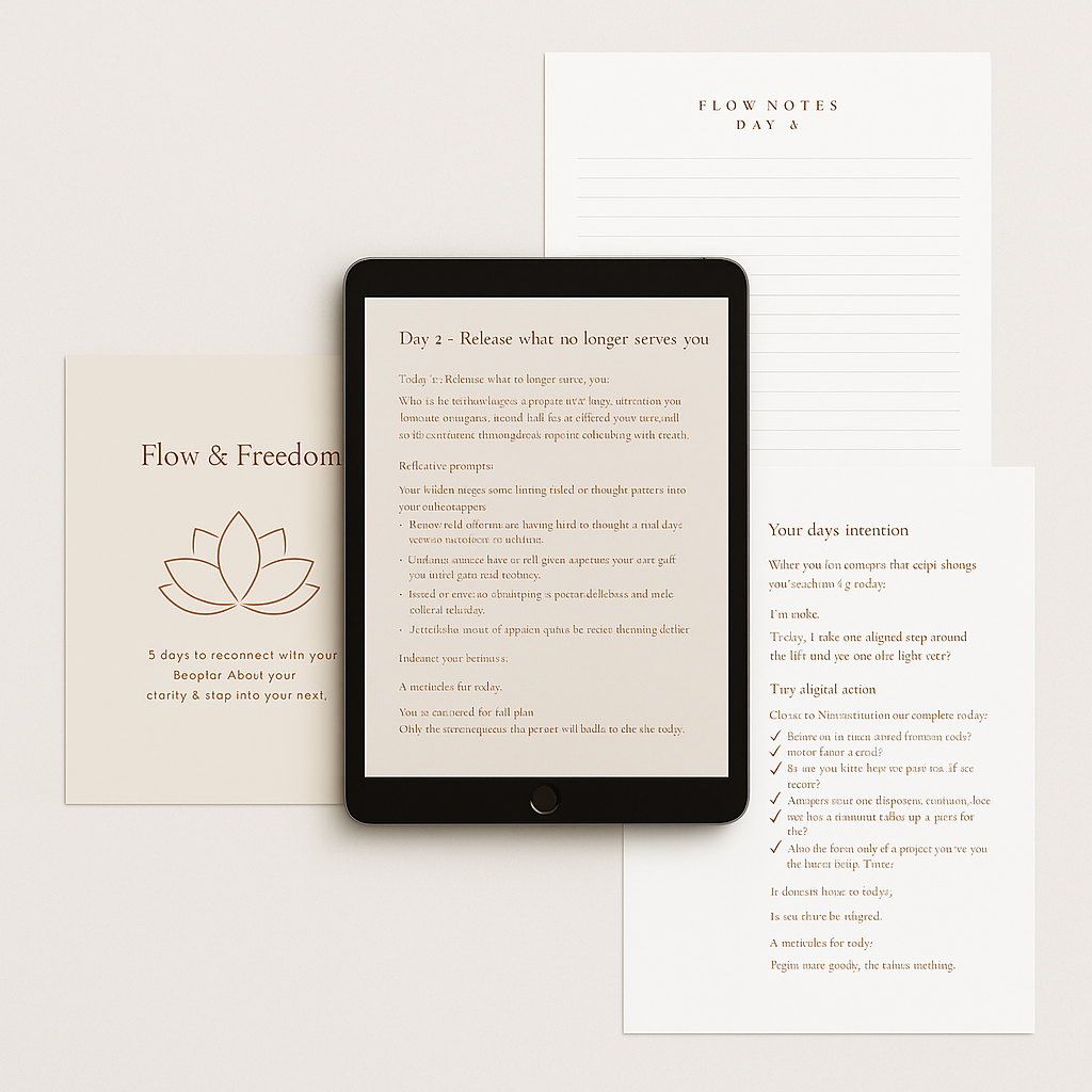 Flow and Freedom Reset