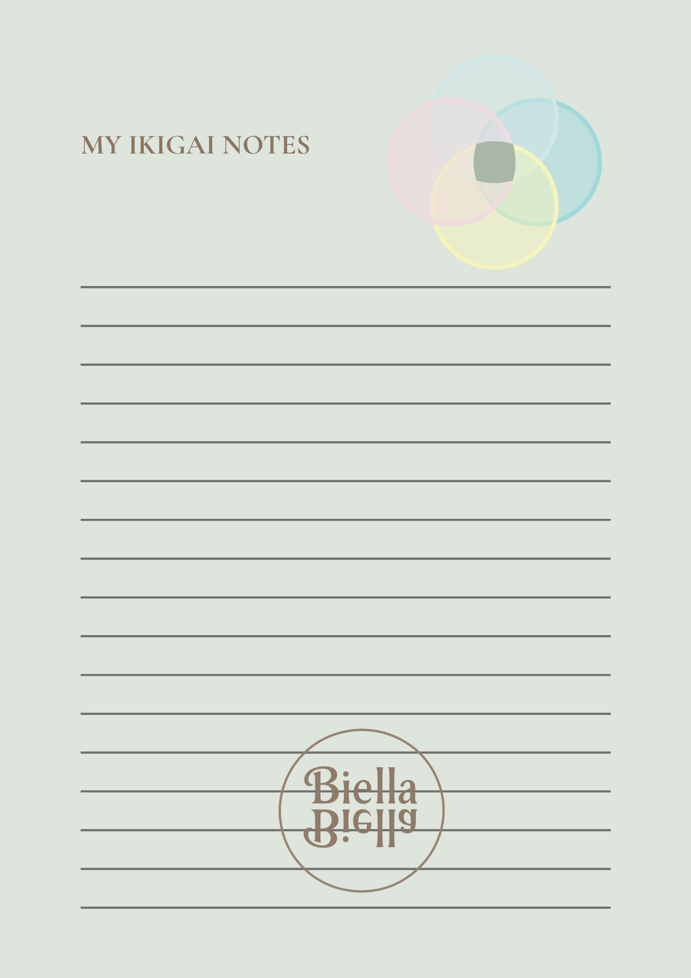 7-Day Flow & Balance Planner - Kai Balance Edition (Digital Download)