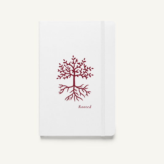 Rooted – Burgundy Tree of Life Hardcover Notebook | Kai Balance Collection